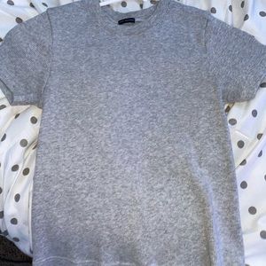 Grey brandy melville T-shirt